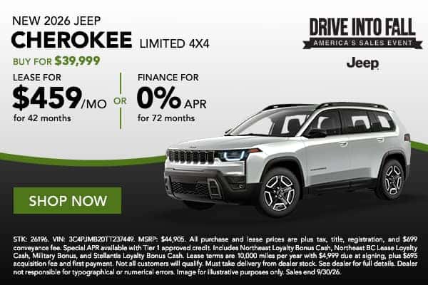 2026 Jeep Cherokee Limited 4x4