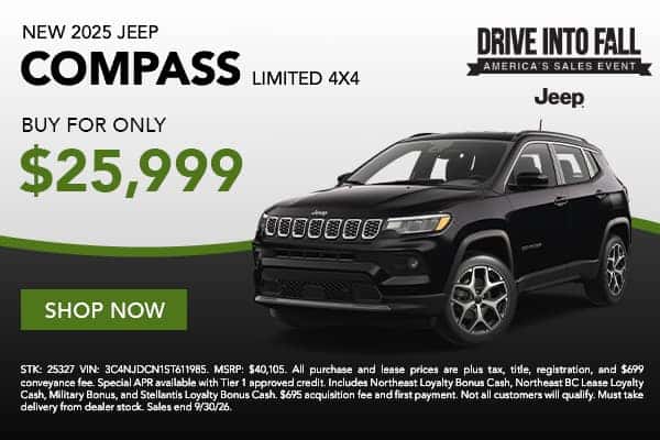 2025 Jeep Compass Limited 4x4