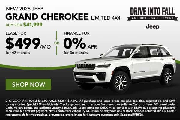 2026 Jeep Grand Cherokee Limited 4x4