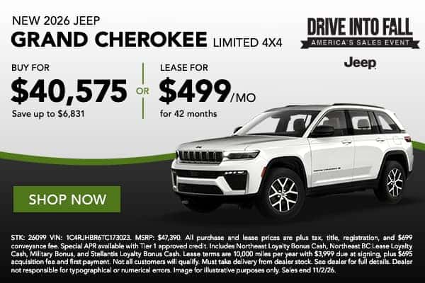 2026 Jeep Grand Cherokee Limited 4x4