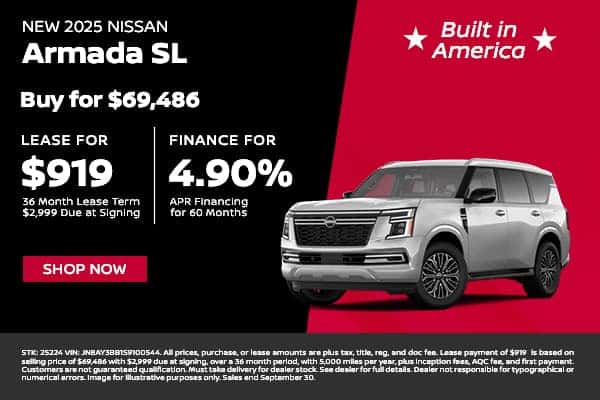 2025 Nissan Armada SL 4WD