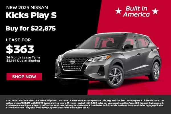 2025 Nissan Kicks Play S FWD