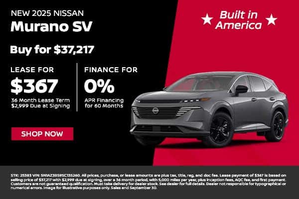 2025 Nissan Murano SV AWD