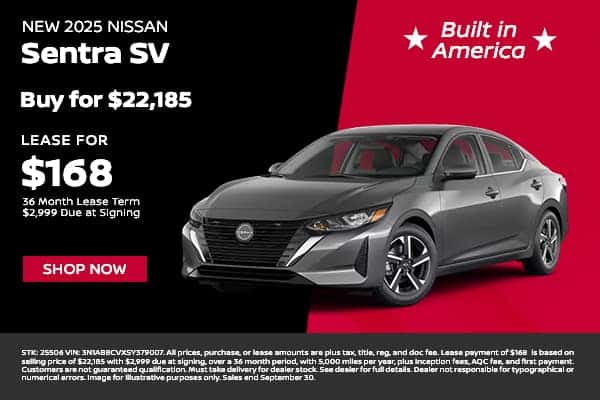 2025 Nissan Sentra SV FWD
