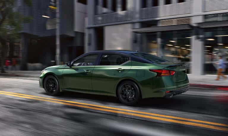 2026 Nissan Altima Exterior Driving On City Street