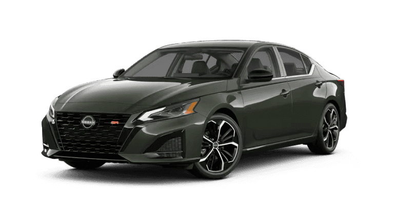 2026 Nissan Altima SR Exterior - Tactical Green Metallic And Super Black