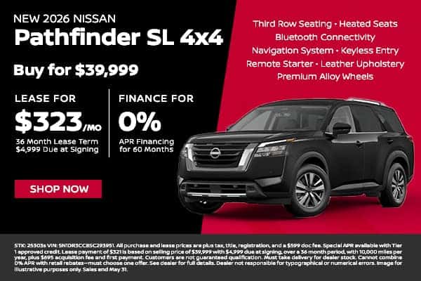 2026 Pathfinder SL 4x4