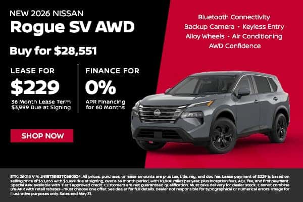2026 Rogue SV AWD