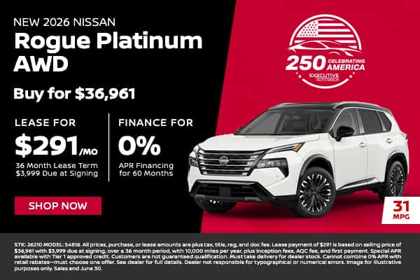 2026 Rogue Platinum AWD