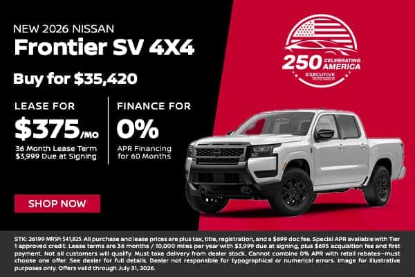 2026 Nissan Frontier SV 4x4