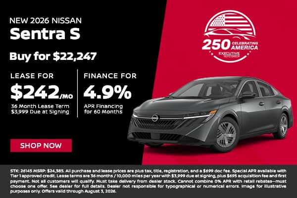 2026 Nissan Sentra S