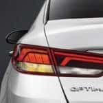 2019 Kia Optima close up of rear