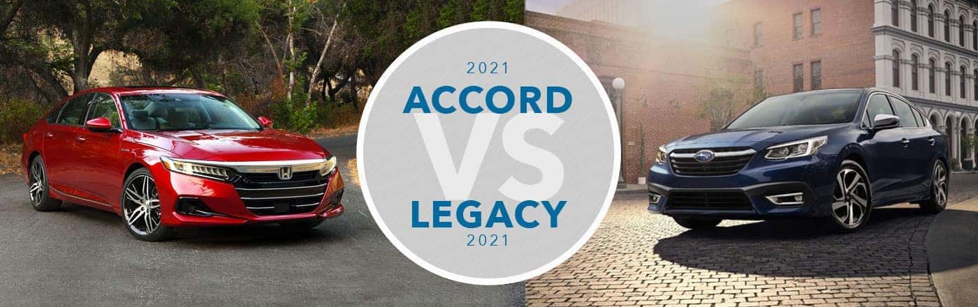 2021 Honda Accord vs Subaru Legacy - Germain Honda of Beavercreek