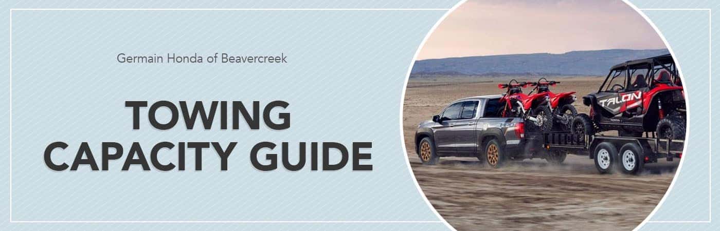Honda Towing Capacity Guide – Germain Honda of Beavercreek