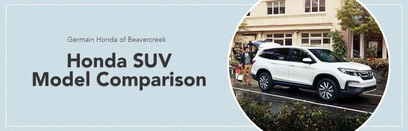 2022 Honda SUV Model Comparison - Germain Honda of Beavercreek