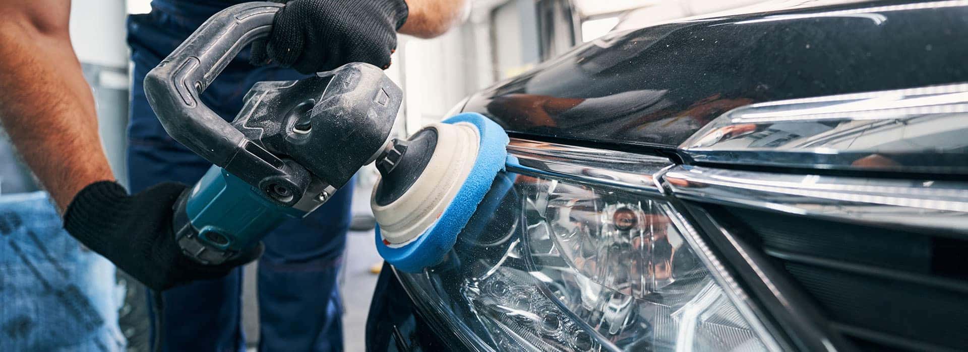 Headlight Restoration at the Germain Body Shop in Beavercreek Ohio