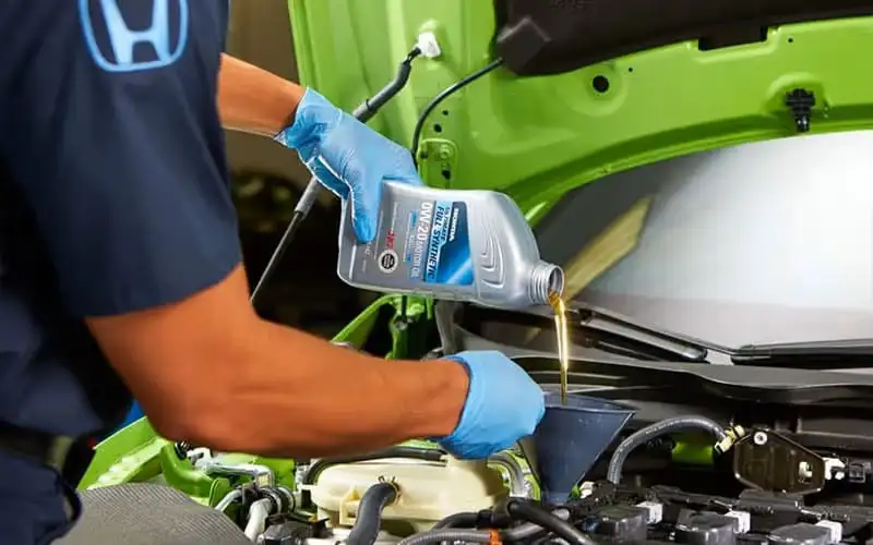 Honda oil change