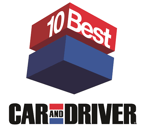 Car and Driver 10Best Award