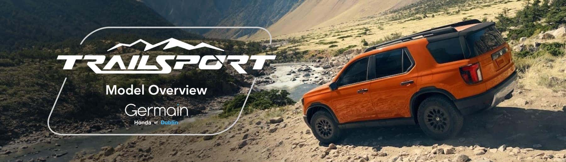 Honda TrailSport Model Overview at Germain Honda of Dublin