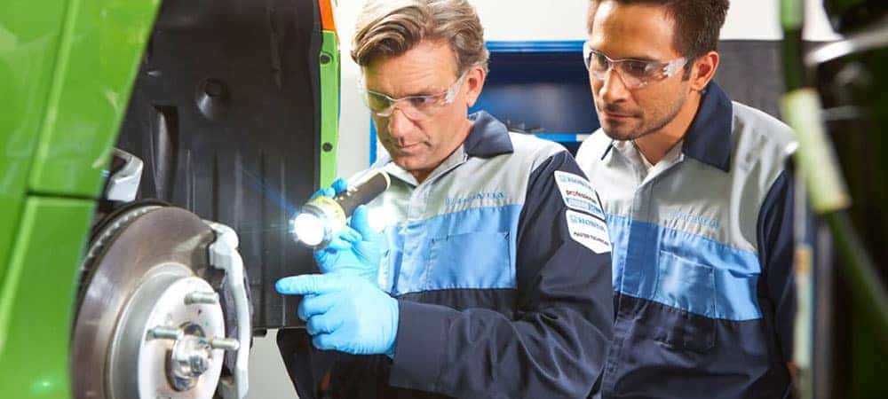 Honda Brake Inspection