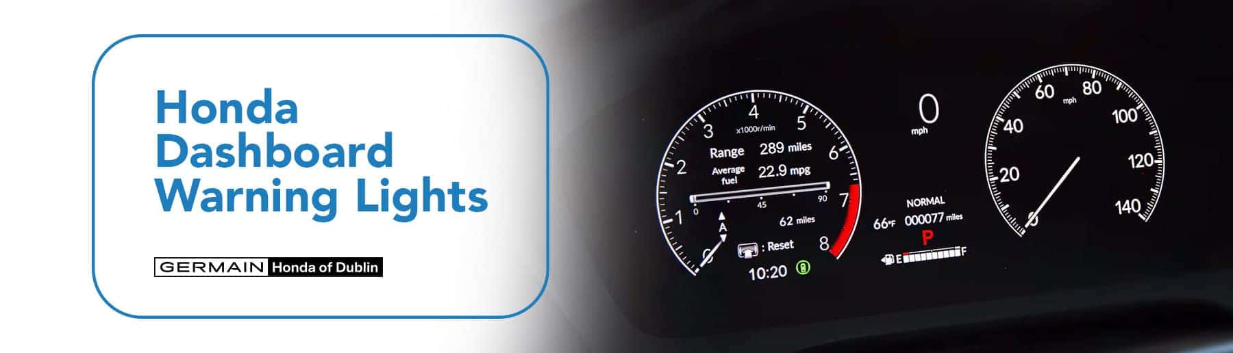 Honda Dashboard Warning Lights