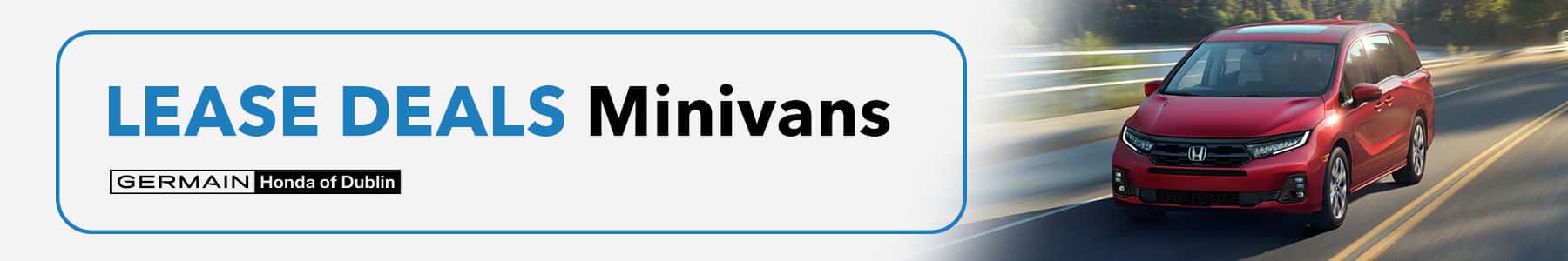 Honda Minivan Lease Deals in Ohio | Honda of Dublin