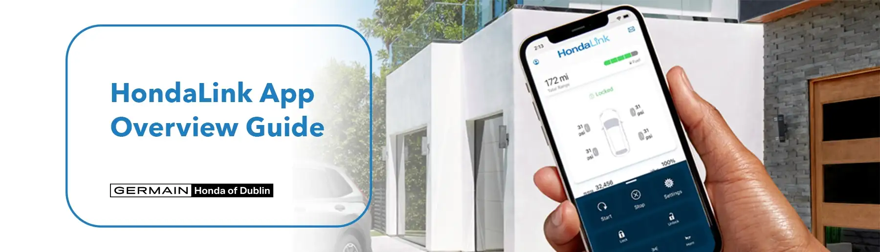 HondaLink App Overview Guide - Germain Honda of Dublin 
