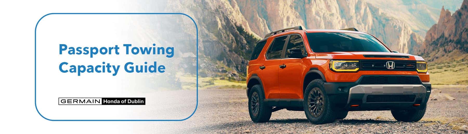 Honda Passport Towing Capacity Guide