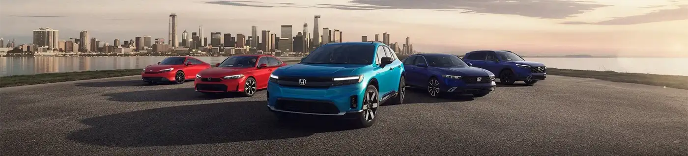  Honda Model Lineup