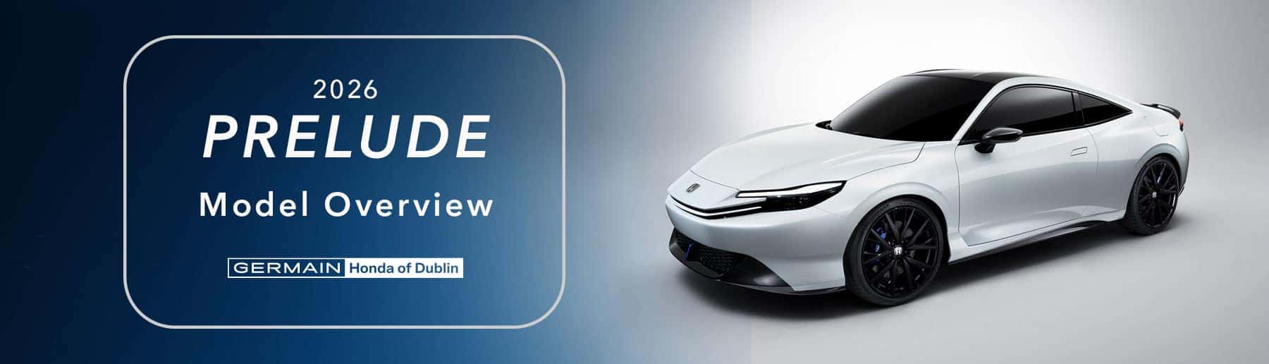 Honda Prelude Model Overview - Germain Honda of Dublin