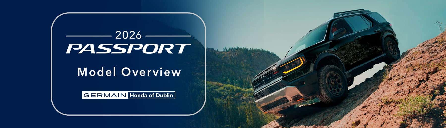 Honda Passport Model Review at Germain Honda of Dublin