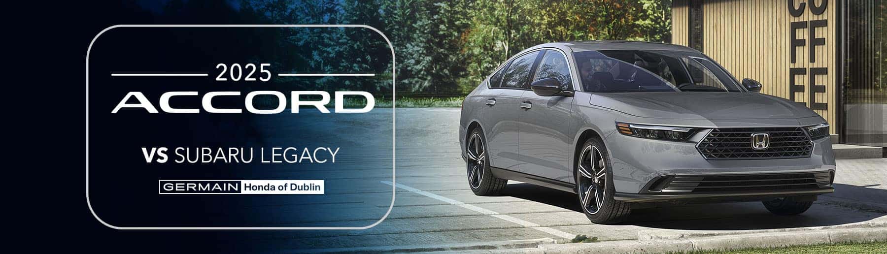 Honda Accord vs Subaru Legacy - Germain Honda of Dublin