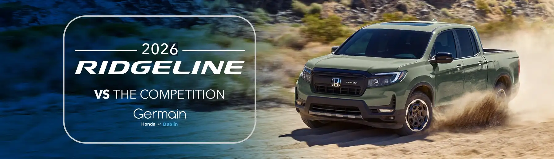 Honda Ridgeline vs Competition - Germain Honda of Dublin