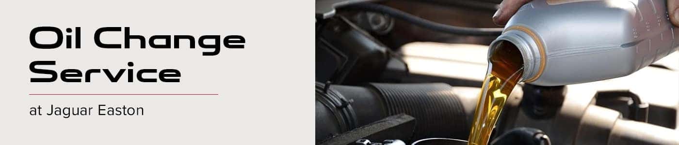 Jaguar Oil Change Service at Jaguar Easton