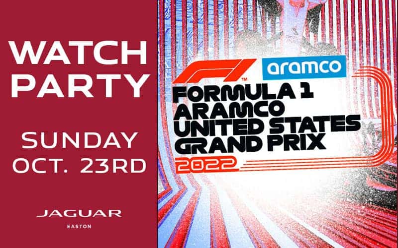 Formula 1 US Grand Prix - Jaguar Easton