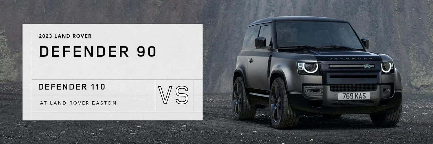 doel vervoer voeden Land Rover Defender 90 vs. 110 - 2023 Model Side-by-Side Comparison