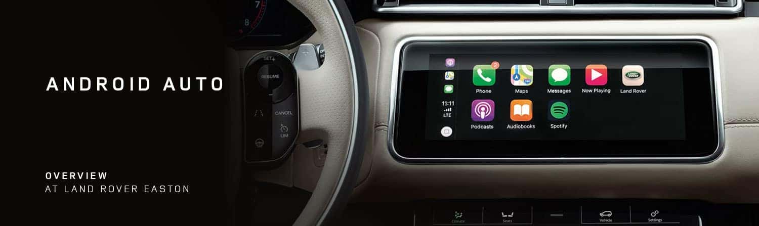 Android Auto for Land Rover