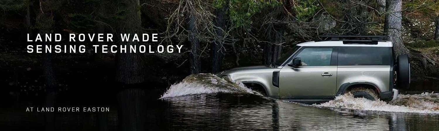 Land Rover Wade Sensing Technology