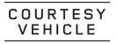 Courtesy Vehicle Badge