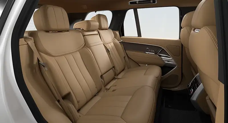 Range Rover Caraway perforated Semi-Aniline leather