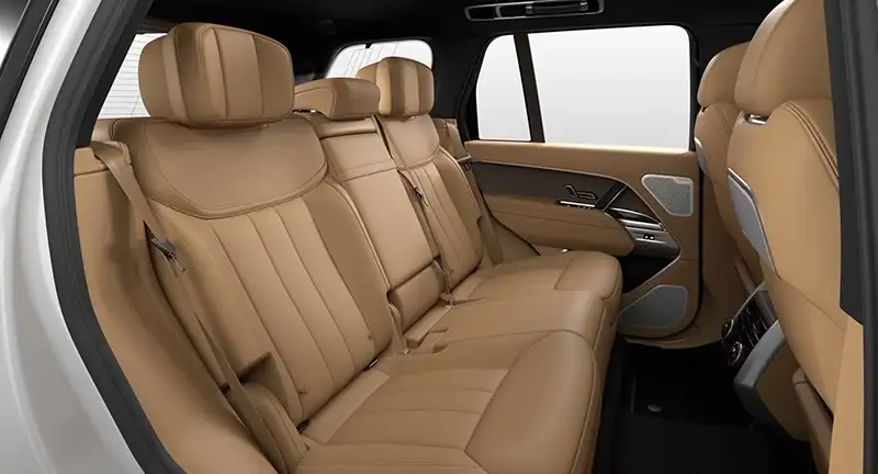 Range Rover Caraway perforated Windsor leather