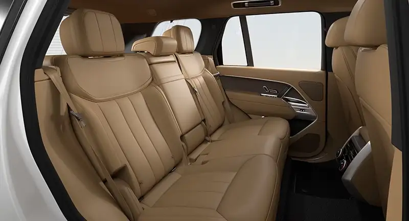 Range Rover Caraway perforated Windsor leather