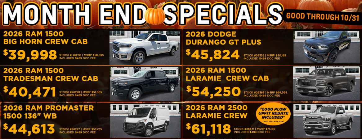Weekly Specials