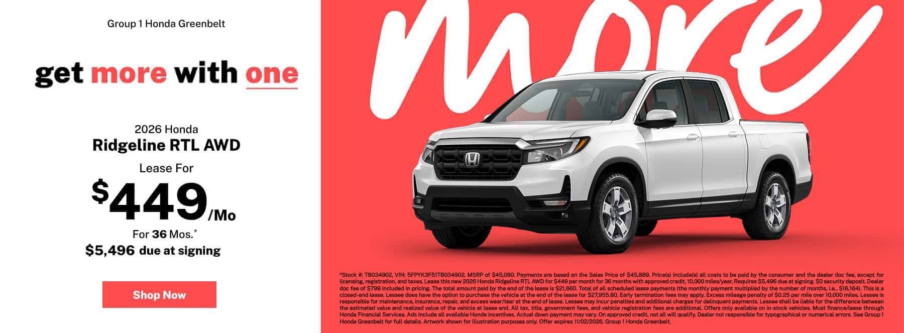 Ridgeline RTL