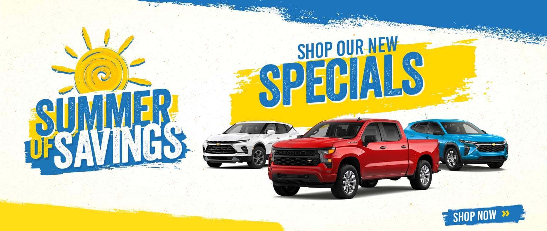 SHOP OUR NEW SPECIALS