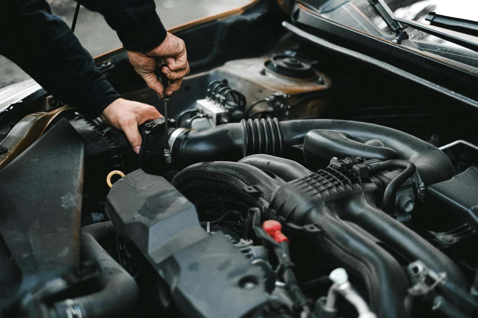 servicing engine intake