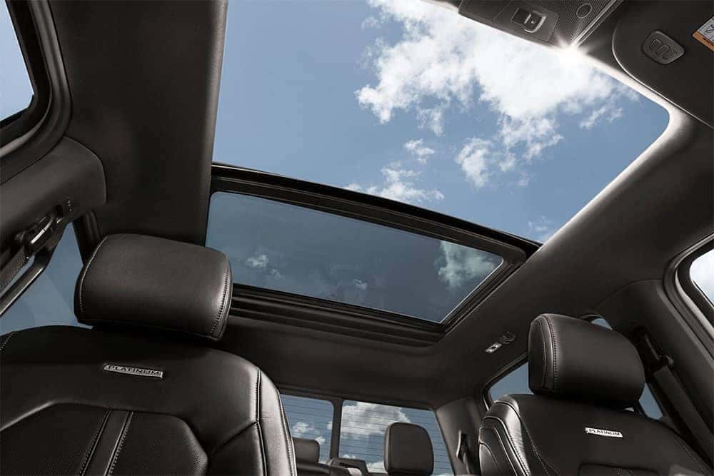 2019 Ford F-150 Interior Moonroof