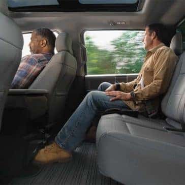 2019 Ford F-150 Interior Rear Seating Passenger Space