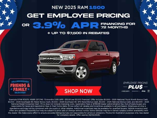 New 2025 Ram 1500