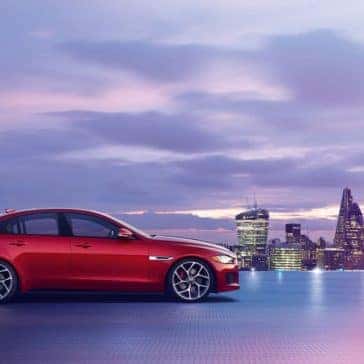 2019 Jaguar XE At Dusk